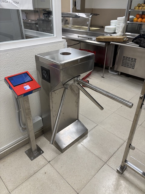 Control de accesos comedores hospital Control de accesos comedores hospital